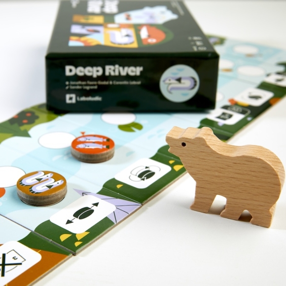 Gros plan sur le jeu Deep River